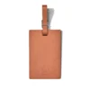 Cognacbraun Personalisierte Leder-Gepäckanhänger Braun Cognacbraun Personalisierte Leder-Gepäckanhänger Braun