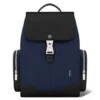 Flap Large aus Leder und Canvas Rucksack