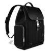 Flap Large aus Leder und Canvas Rucksack