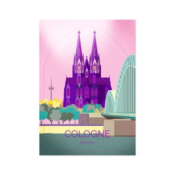 Köln Gepäckaufkleber