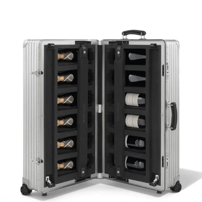 Koffer für zwölf Flaschen