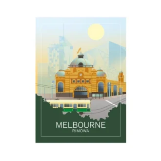 Melbourne-Aufkleber Gepäckaufkleber Melbourne-Aufkleber Gepäckaufkleber