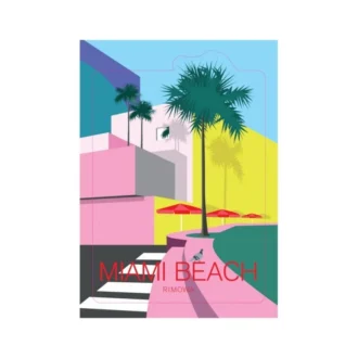 Miami Gepäckaufkleber Miami Gepäckaufkleber
