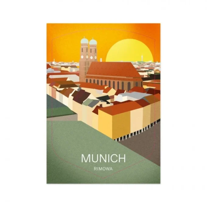Münchner Gepäckaufkleber Münchner Gepäckaufkleber