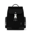 Never Still Small Flap in Leder & Canvas Rucksack