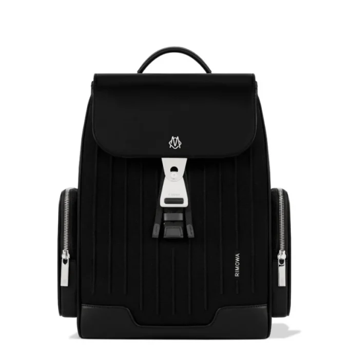 Never Still Small Flap in Leder & Canvas Rucksack