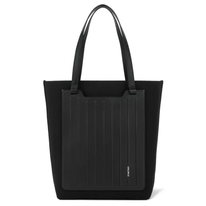Never Still Vertical aus Leder und Canvas TrageBags