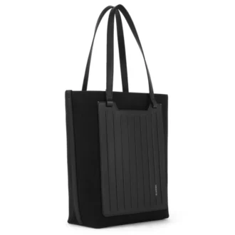 Never Still Vertical aus Leder und Canvas TrageBags