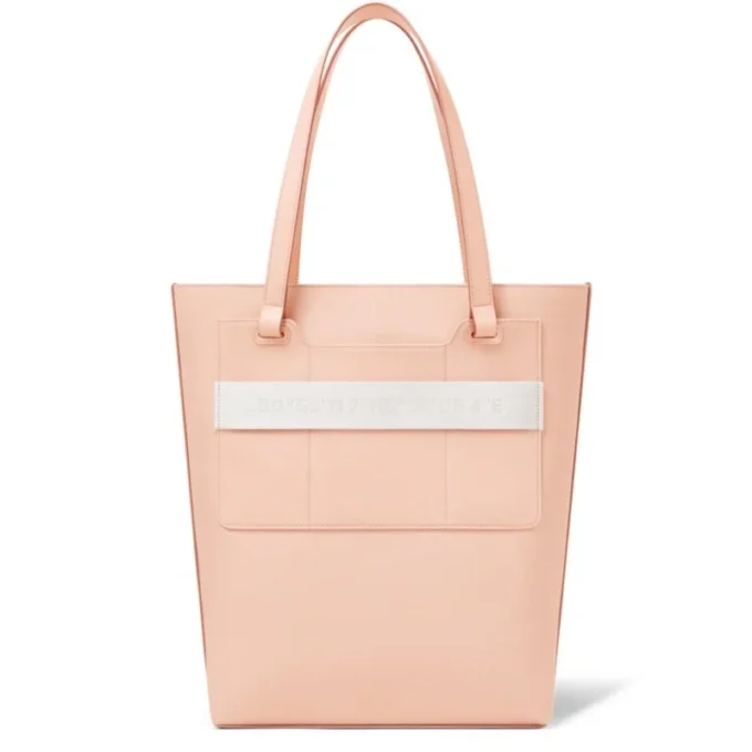 Never Still Vertical aus Leder und Canvas TrageBags