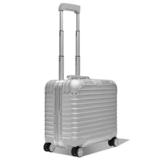 Original Compact Convertible Rollkoffer aus Aluminium