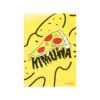 Pizza-Gepäckaufkleber Pizza-Gepäckaufkleber