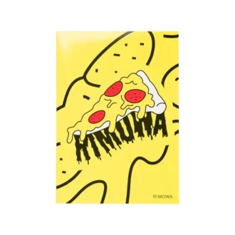 Pizza-Gepäckaufkleber