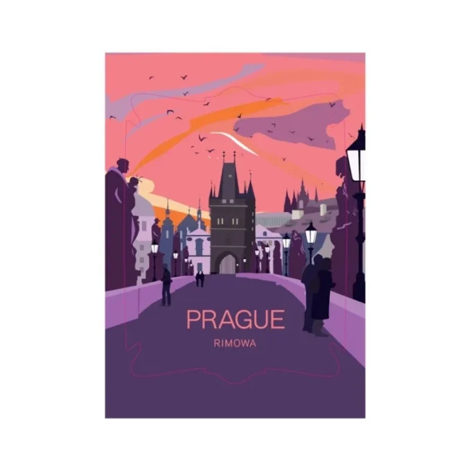 Prag-Gepäckaufkleber Prag-Gepäckaufkleber