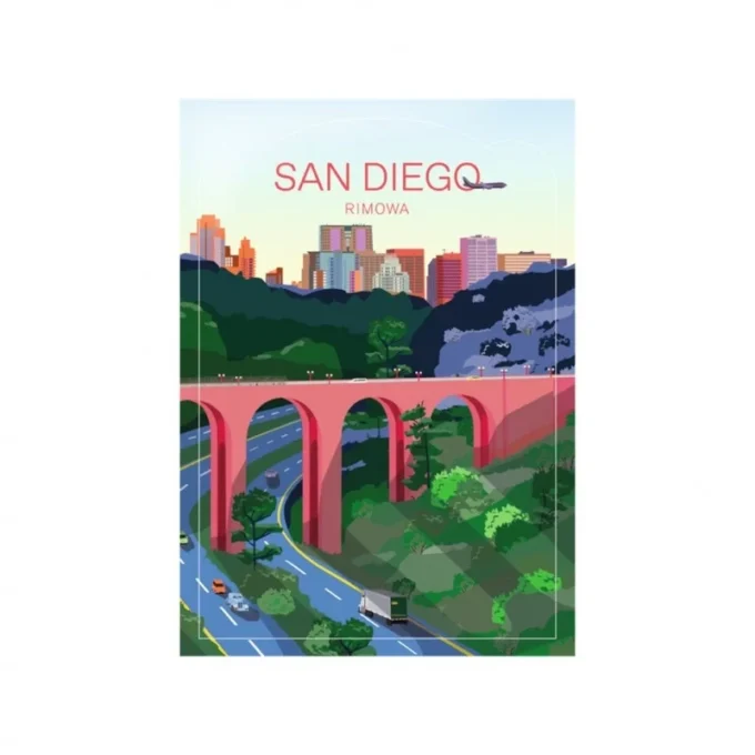 San Diego Gepäckaufkleber San Diego Gepäckaufkleber