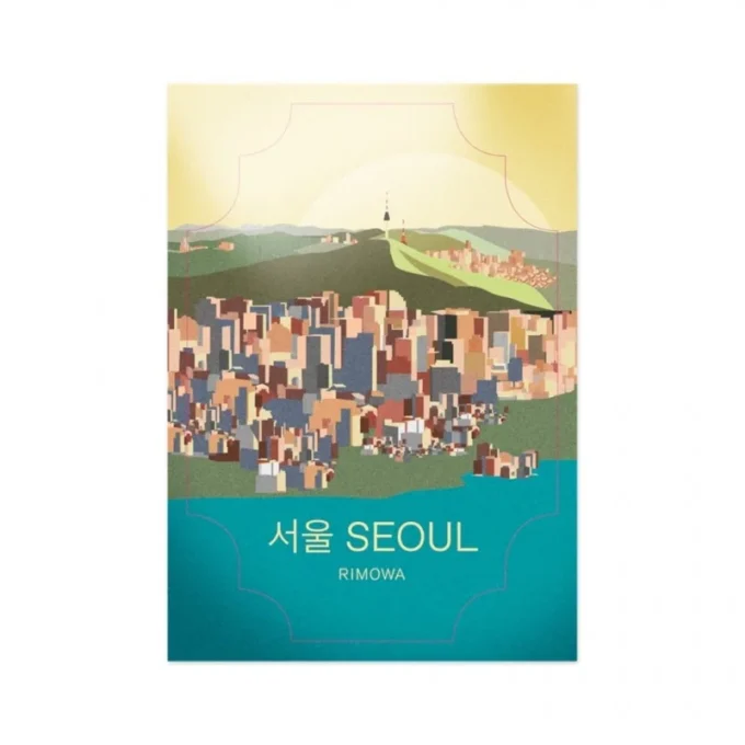 Seoul-Gepäckaufkleber Seoul-Gepäckaufkleber