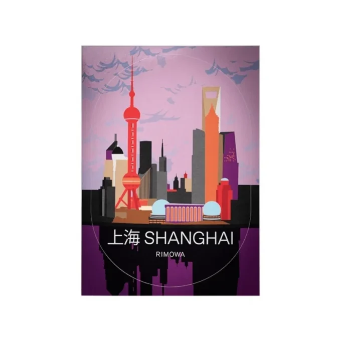 Shanghai-Gepäckaufkleber Shanghai-Gepäckaufkleber