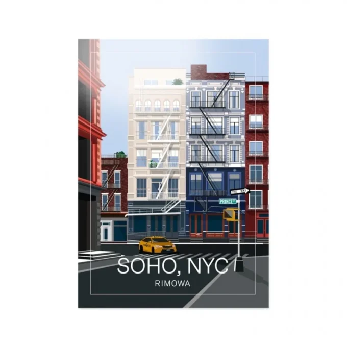 Soho NYC Gepäckaufkleber Soho NYC Gepäckaufkleber