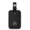 Rucksack Medium aus Leder und Canvas